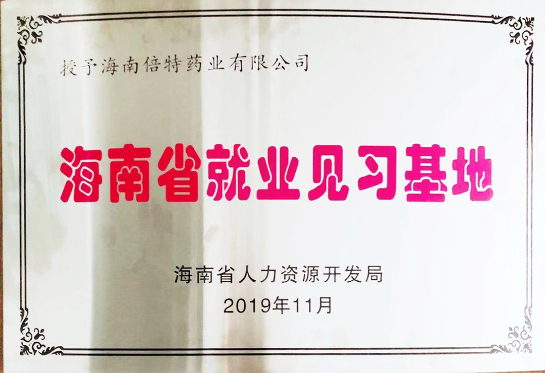 海南省就业见习基地奖牌.jpg 海南省就业见习基地奖牌.jpg
